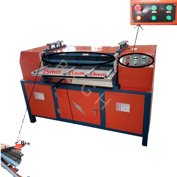 Best Price Scrap Computer Radiator Stripper Machine Air Conditioner Radiator Stripper Device for USA Market