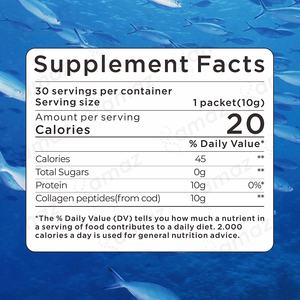 Colágeno Marino Premium OEM de Amaz en Polvo para la Hidratación de la Piel, Proteína de Colágeno de Pescado Puro en Polvo, Suplemento Dietético - Product Image 2