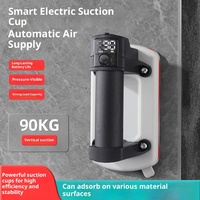 Affichage numérique intelligent, haute puissance, démarrage à un bouton, ventouse électrique, pompe à air sous vide, manipulation de carreaux, mini ventouse