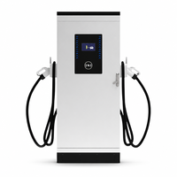 Nouveau modèle NECS 4003 60 120 160 kW Chargeur EV DC à montage au sol avec 2 pistolets Interface CCS2 Certifié IP54 CE avec OCPP WIFI