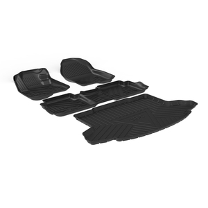 เสื่อปูท้ายรถสำหรับ Honda CR-V <span class=keywords><strong>2017</strong></span> + Tpe,แผ่นปูรถยนต์กันน้ำพรมท้ายรถ - Product Image 3