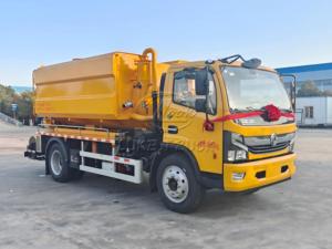 Premium Dongfeng 12m3 Sewer Jet Vacuum Truck Remote Radio Control Custom Export Sewage Disposal Vehicle - Product Image 5