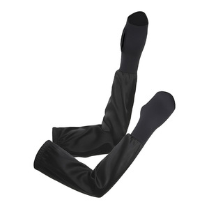 Manchons de cyclisme en soie glacée respirants anti-UV à séchage rapide unisexe pour adultes, protection tactile sans doigts - Product Image 1