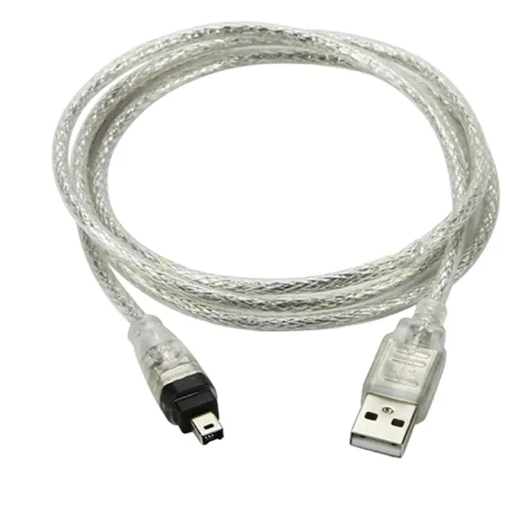 1.5m câble usb câble firewire USB à 4 broches ieee 1394 câble de données Firewire câble firewire à usb c