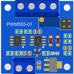 Voltage to PWM Converter Module 0-5V 0-10V Analog Signal to PWM 0-100% Duty Cycle Motor Speed LED <b>Dimmer</b> PWM555-01 for DC Motor - Product Image 3