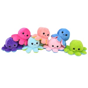 Muñeca plegable <span class=keywords><strong>de</strong></span> doble <span class=keywords><strong>cara</strong></span> linda felpa juguetes <span class=keywords><strong>de</strong></span> peluche para niños <span class=keywords><strong>pulpo</strong></span> <span class=keywords><strong>reversible</strong></span> - Product Image 6