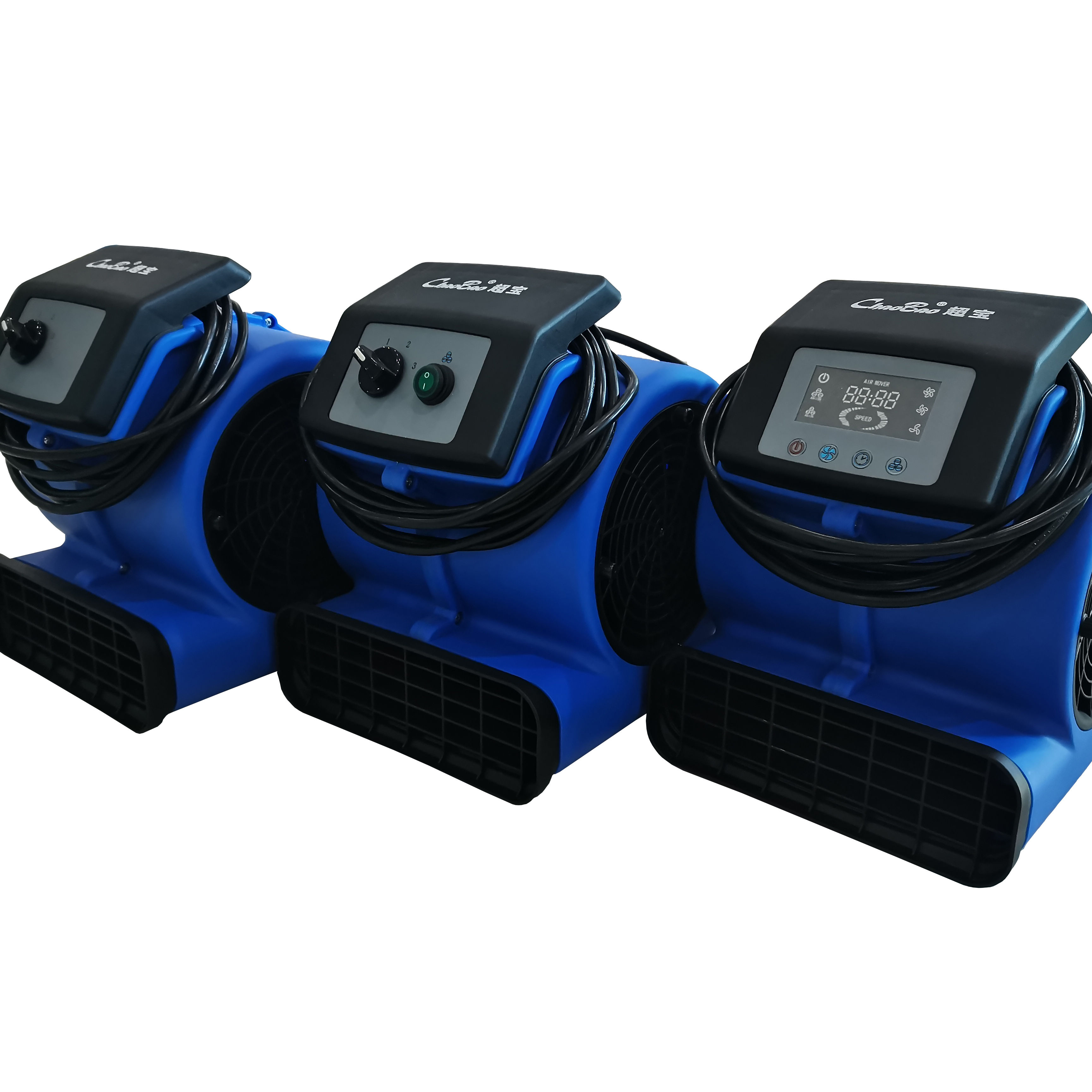 CHAOBAO CB-135S/B/C Free Standing 3-speed Cold Wind Blower Fan Machinery  Floor Dryer for Restaurant Plant Hotels Shops