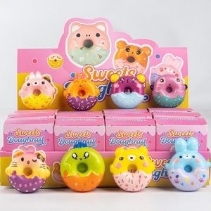 Juguetes Ecológicos de Rebote Lento, Juguetes Antiestrés con Personajes Navideños, Caja Sorpresa, Juguetes Blandos para Aliviar el Estrés - Product Image 2