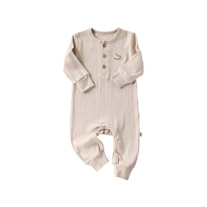 <span class=keywords><strong>Set</strong></span> 2 Pezzi Tutina in Cotone a Maniche Lunghe per Neonati Unisex Certificata CPC Classe A, Grazioso Completo per Gattonare con Cappello Abbinato, Primavera Autunno - Product Image 5