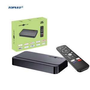 Topleo TV Box chanh TV cập nhật của Q5 <span class=keywords><strong>Android</strong></span> 10.0 4K HDR wifi6 Set Top Box androidtv ATV thông minh chanh TV BOX <span class=keywords><strong>ANDROID</strong></span> certificado - Product Image 1