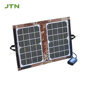 Outdoor Small Folding 6W Pv Panel Foldable Usb 5V Solar Panels Battery for Mobile Phone