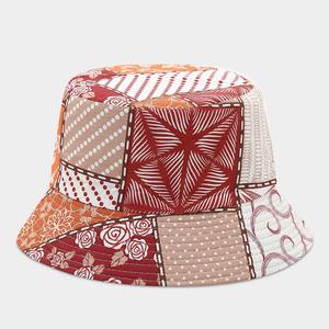 Chapeau seau de pêcheur Boho imprimé par sublimation Chapeau de soleil style Polynésie française pour l'extérieur, décontracté, fête, voyage, quotidien. - Product Image 6