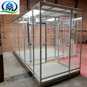 Cabine <span class=keywords><strong>de</strong></span> purification modulaire portable ISO 5 Classe 100 pour laboratoires pharmaceutiques et électroniques - Product Image 3