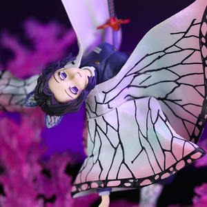 Kochou Shinobu <span class=keywords><strong>Kimetsu</strong></span> no Yaiba figurine d'action Nezuko Kamado figurine à collectionner modèle poupée jouets 22cm - Product Image 4