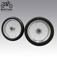Pneus de remplacement complets pour Supermoto, pneus tubeless haute performance de 17 pouces avant et arrière pour moto Surron Ultra Bee