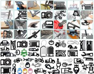 Multiherramienta Llavero Publicitario de Acero Inoxidable Premium con LOGO Personalizado <span class=keywords><strong>Mini</strong></span> Regalos de Metal Herramienta Destornillador Abridor Multifunción - Product Image 3