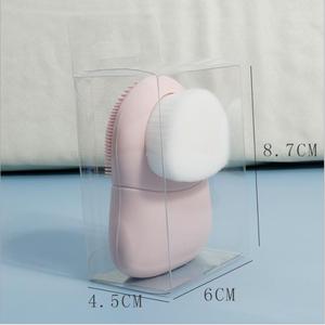 แปรงทำความสะอาดผิวหน้าแบบซิลิโคน 2 in 1 พกพาสะดวก ใช้ได้สองด้าน รุ่นขายดี - Product Image 2