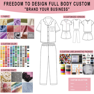 Completo <span class=keywords><strong>Pigiama</strong></span> di Lusso da <span class=keywords><strong>Donna</strong></span> in Raso di Seta Oversize da Due Pezzi Personalizzato dal Produttore - Product Image 4