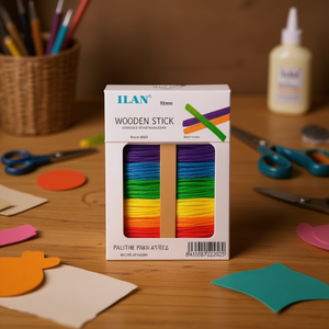 Bastoncini di Legno ILAN 93x10mm 50pz Forniture per Artigianato - Product Image 3