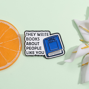 Libri su persone come te spille smaltate europeo americano inglese spille accessori per abbigliamento distintivo <span class=keywords><strong>all</strong></span>'ingrosso - Product Image 2