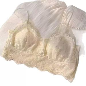 Hermoso sujetador sin espalda, nuevo estilo 2026, sujetador de encaje, fino, se puede usar como prenda exterior, sujetador para mujer, sin aros. - Product Image 2