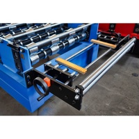 Máquina Formadora de Rollos Automática AVITA para Láminas de Metal Trapezoidales IBR, Perfiladora de Placas Trapezoidales para Techos