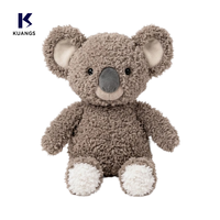 Peluche lestée en forme d'animal, très populaire, pour enfants, idéale pour les cadeaux commémoratifs et d'anniversaire
