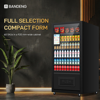 Máquina de Ventas Combinada con Pantalla Táctil BANDENG 6610SS 10T con Acceso Independiente para Servicio y Rango de Potencia de 10W a 490W