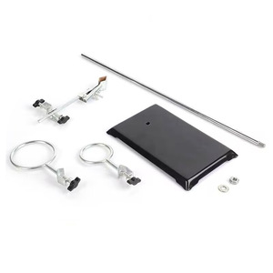 Soporte <span class=keywords><strong>de</strong></span> Hierro con Base Cuadrada <span class=keywords><strong>de</strong></span> Acero Inoxidable <span class=keywords><strong>para</strong></span> Instrumentos Químicos, Soporte <span class=keywords><strong>de</strong></span> Titulación <span class=keywords><strong>para</strong></span> Tubos con Abrazadera Cruzada - Product Image 4