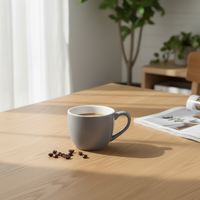 Tangada — petites tasses à café expresso occidentale, en céramique, pour thé, bon marché, avec logo personnalisé, vente en gros