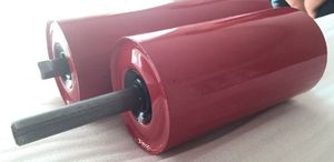 76Mm Dia Aligning Ống Thép Hướng Dẫn Dọc Idler Con Lăn Của Băng Tải - Product Image 5