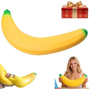 Jouet anti-stress géant en forme de banane 2026, jouet sensoriel souple en forme de fruit, soulagement progressif du stress, adapté aux hommes et aux femmes - Product Image 2