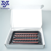 20 Slides Microscope Slide Staining Tray Set