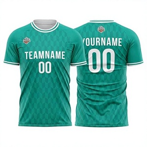 Jersey de fútbol al por mayor de la mejor calidad, Nueva Versión tailandesa para hombre real, conjuntos de fútbol que incluyen ropa de equipo superior e inferior - Product Image 1