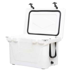 Kotak Pendingin Mobil Portabel 50QT Warna Putih untuk Berkemah di Luar Ruangan, Bahan PE Modern, Pendingin Makanan & Minuman 48 Jam dan Penghangat Makanan Panas - Product Image 4