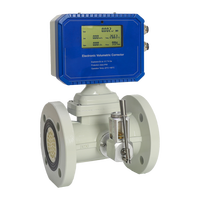 Anti-corrosion Gas Turbine Flowmeter for Biogas Coal Gas Propane LPG Auto Temp Pressure Compensation Gas Flow Totalizer