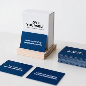 การ์ดยืนยันคำว่ารักในตัวเองเชิงบวกรายวันลาย2025กำหนดเองได้ - Product Image 6
