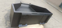 Mini Skid Steer Loader Gite pencampuran beton bucket untuk konstruksi dan proyek lanskap
