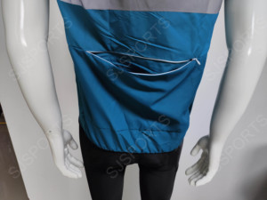 Maillot de cyclisme réfléchissant haut coupe-vent vtt vélo de <span class=keywords><strong>route</strong></span> <span class=keywords><strong>Gilet</strong></span> sans manches vélo Cycle manteau séchage rapide sublimé vent <span class=keywords><strong>gilet</strong></span> OEM - Product Image 5
