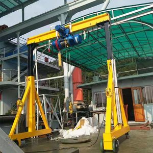 Gru a Portale Semplice da 5 Tonnellate di Capacità per Lavori Leggeri in Vendita - Product Image 2