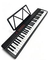 Wholesale Factory 61 Keys Folding Piano, 3 Colors Optional Portable Foldable Electronic Keyboard Musical Instrument