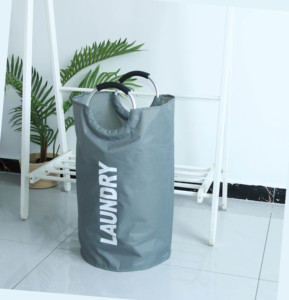 Cesto de Ropa Plegable de Lona, Ligero, Ecológico y Duradero, de 90L, para el Hogar, Hotel, Ropa, Baño, Zapatos, Bolsa de Almacenamiento - Product Image 6