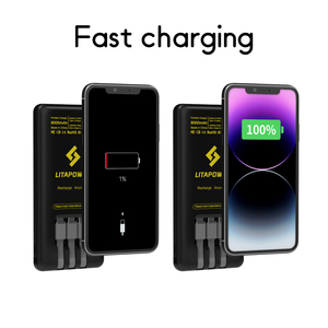 Sản phẩm bán chạy nhất 8 khe cắm cho thuê phí ngân hàng trạm mà không cần màn hình điện thoại di động sạc chia sẻ điện cầm tay trạm kiosk - Product Image 3