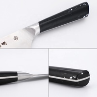Ensemble de couteaux de cuisine de haute qualité avec manche en plastique, style nouveau, ensemble de couteaux en acier professionnel avec manche en mica