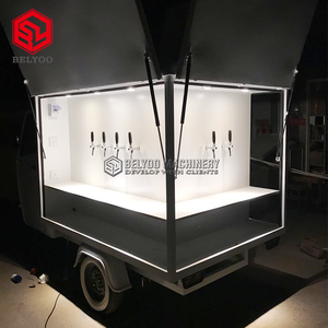 Nouveau design de tricycle électrique Chariot de nourriture Tuk Tuk Bar Crème glacée à vendre <span class=keywords><strong>Cocktail</strong></span> de bière Kiosque mobile personnalisé Camions de nourriture - Product Image 5