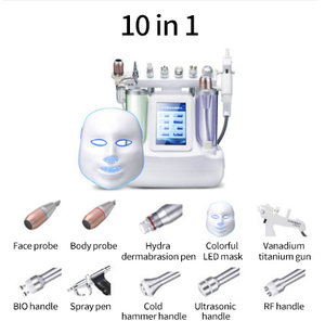 Machine professionnelle d'hydrodermabrasion de microdermabrasion de dispositif facial d'eau de peau d'oxygène pour l'hydratation de peau - Product Image 6