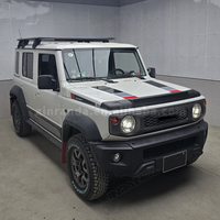 Nouveau produit : Déflecteur de capot de voiture noir en ABS avec éclairage pour Suzuki Jimny JB74 JB64 JB74W JB64W