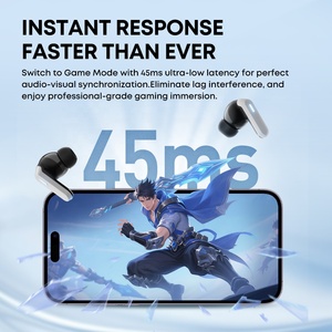 <span class=keywords><strong>Auricolari</strong></span> <span class=keywords><strong>Wireless</strong></span> TWS Personalizzati per Gaming, 26 Ore di Autonomia, Cancellazione del Rumore ANC, Cuffie Bluetooth HiFi 6.0 - Product Image 4