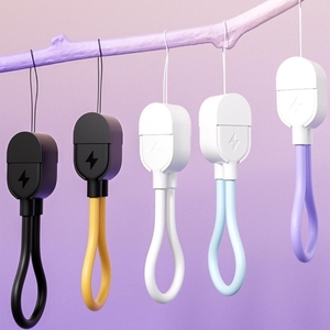 Durabilidad <span class=keywords><strong>USB</strong></span> <span class=keywords><strong>C</strong></span> Cable 60W Cable de carga rápida con <span class=keywords><strong>cord</strong></span>ón Llavero Cargador Cable 60W - Product Image 1