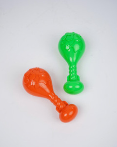 Hochet musical en forme d'ampoule avec notes musicales en relief et un son clair et fort. - Product Image 3